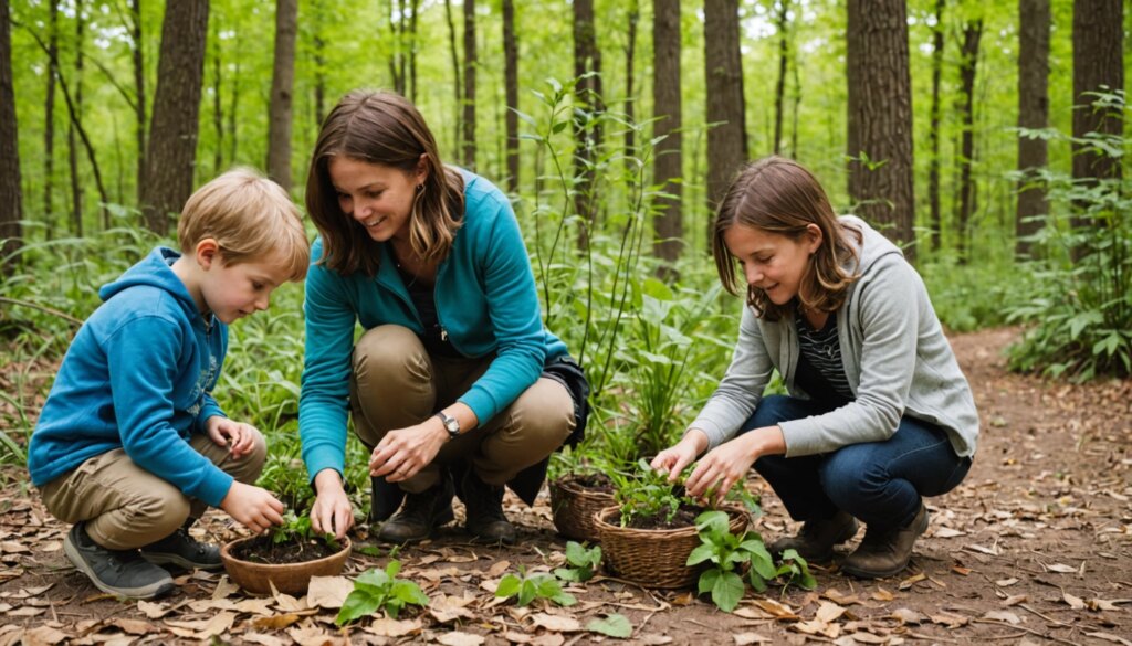 Les loisirs créatifs avec les éléments naturels